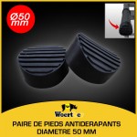 PAIRE DE PATINS ANTIDÉRAPANTS  Ø 5Omm