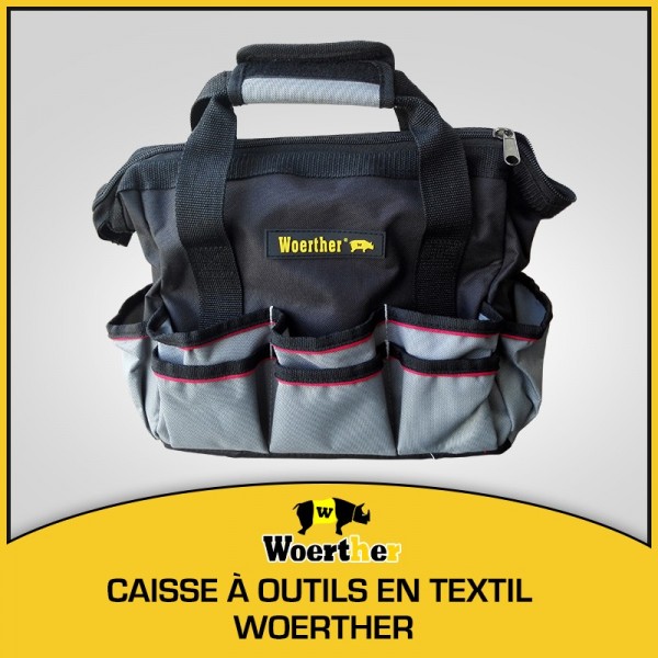 Caisse &agrave; outils en textile Woerther