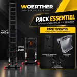 Echelle t&eacute;lescopique 4m40 Grafitek | Pack Essentiel