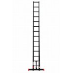 Echelle télescopique 3m80 Grafitek avec barres stabilisatrices