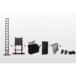 Echelle t&eacute;lescopique 5m20 Grafitek | Pack Prestige