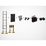Echelle télescopique Grafitek 2m | Pack Prestige
