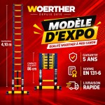 Echelle t&eacute;lescopique 4m 10 Grafitek - Mod&egrave;le d'exposition
