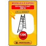  MODELE EXPO - Escabeau pliant 2m10 - 6 marches - Garantie 5 ans