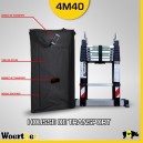 HOUSSE DE TRANSPORT NYLON pour escabeau t&eacute;lescopique 4M40