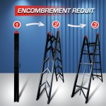 ESCABEAU PLIANT 2M10