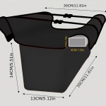 Sac porte outils amovible pour escabeau et échelle télescopique Woerther