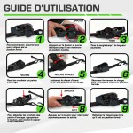 angles à cliquet automatique Woerther - 3m - 600kg de réstitance à la rupture