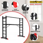 ECHAFAUDAGE Woerther 3 EN 1, Modèle MODULOPRO 3