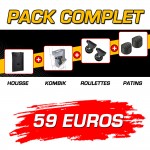 Pack accessoires compets pour &eacute;chelle t&eacute;lescopique 