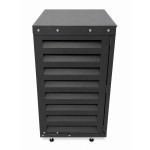Cache climatiseur Taille M Noir RAL 9005 | Woerther