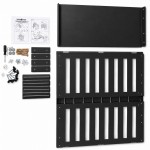Cache climatiseur Taille M Noir RAL 9005 | Woerther