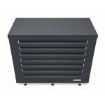 Cache climatiseur Woerther Taille M + Fond - Gris anthracite mat RAL 7016