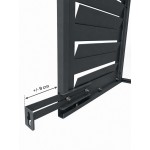 Cache climatiseur Woerther Taille M + Fond - Gris anthracite mat RAL 7016