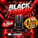 Echelle télescopique 5m20 Grafitek | Pack Black Friday