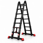 Escabeau télescopique Woerther Grafitek 4M40/2M20 | Pack Basique