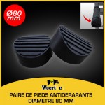 PAIRE DE PATINS ANTIDÉRAPANTS  Ø 8Omm MAXSTOP