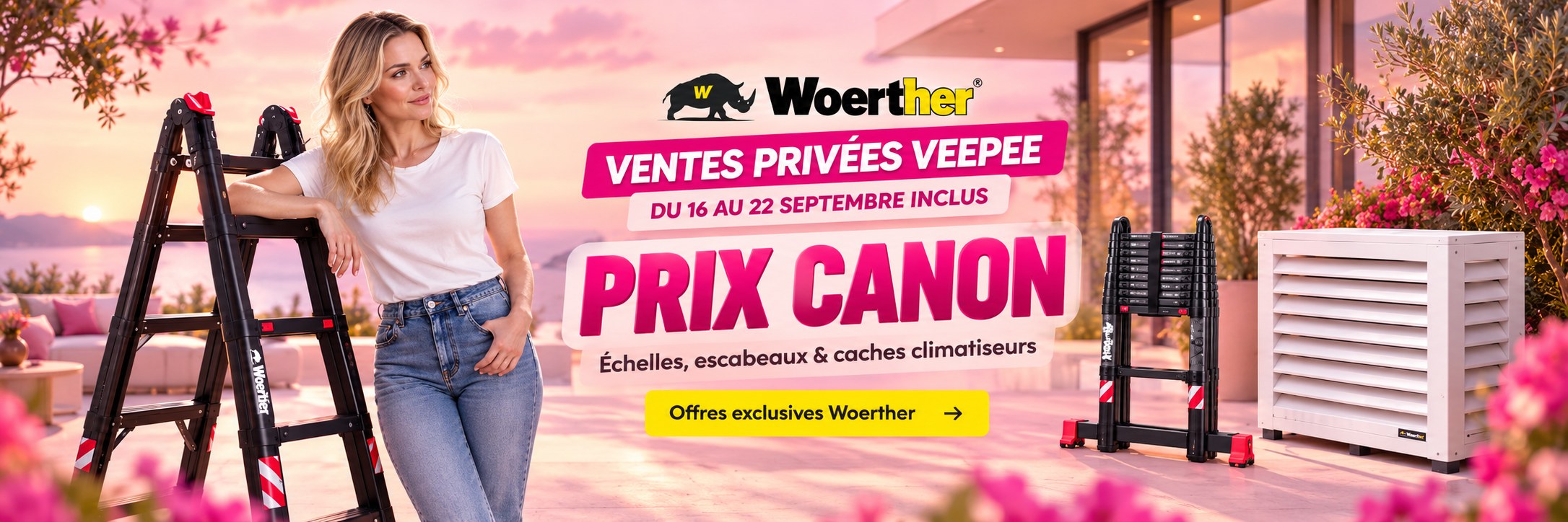 Ventes privées Veepee Woerther du 16 au 22 septembre - Prix Canon