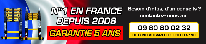 Le num 1 en France de l'échelle télescopique 