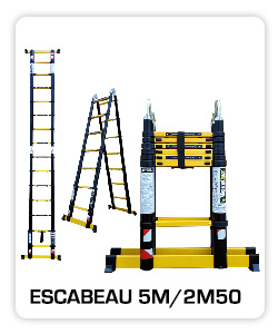 échelle télescopique meilleure vente