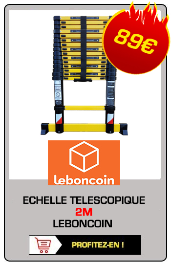 Echelle télescopique 2m protion Leboncoin