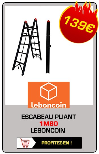 Escabeau pliant 1m80 protion Leboncoin