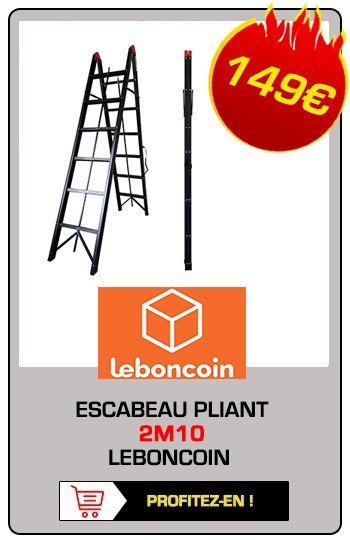 Escabeau pliant 2m10 protion Leboncoin