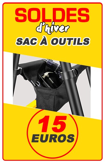 Solde sac à outils pour échelle télescopique