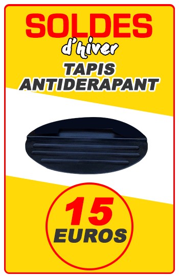 Tapis pour échelle télescopique