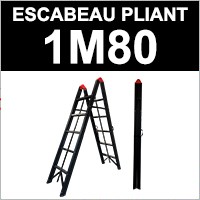 Escabeau pliant 1m80 Woerther
