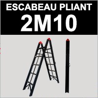 Escabeau pliant 2m10 Woerther