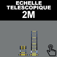 Echelle télescopique 2m